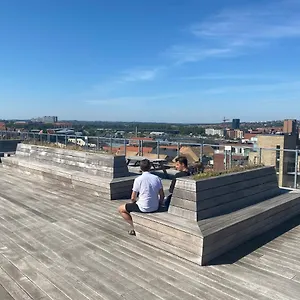Modern With Rooftop, Privat Balcony, & Free Parking,next To Attractions Aarhus